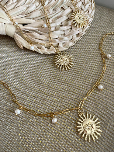 Sunny Sun Necklace